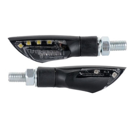 Clignotants led "Led Indicator" Lightech en ABS Homologue + feux à Led avant led (2 pieces)