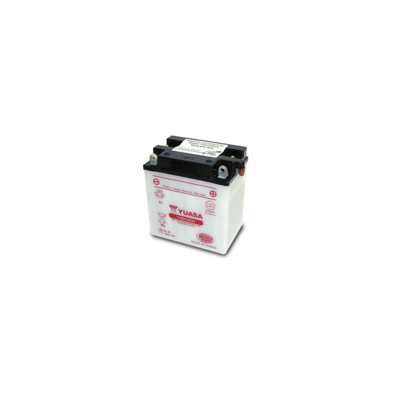Batería Yuasa YB10L-B 11 A, positivo DX