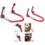 Rear + Front Wheel Stands whit support