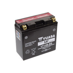 Yuasa Battery  YT14B-BS 12A, Left polarity | MotoGM