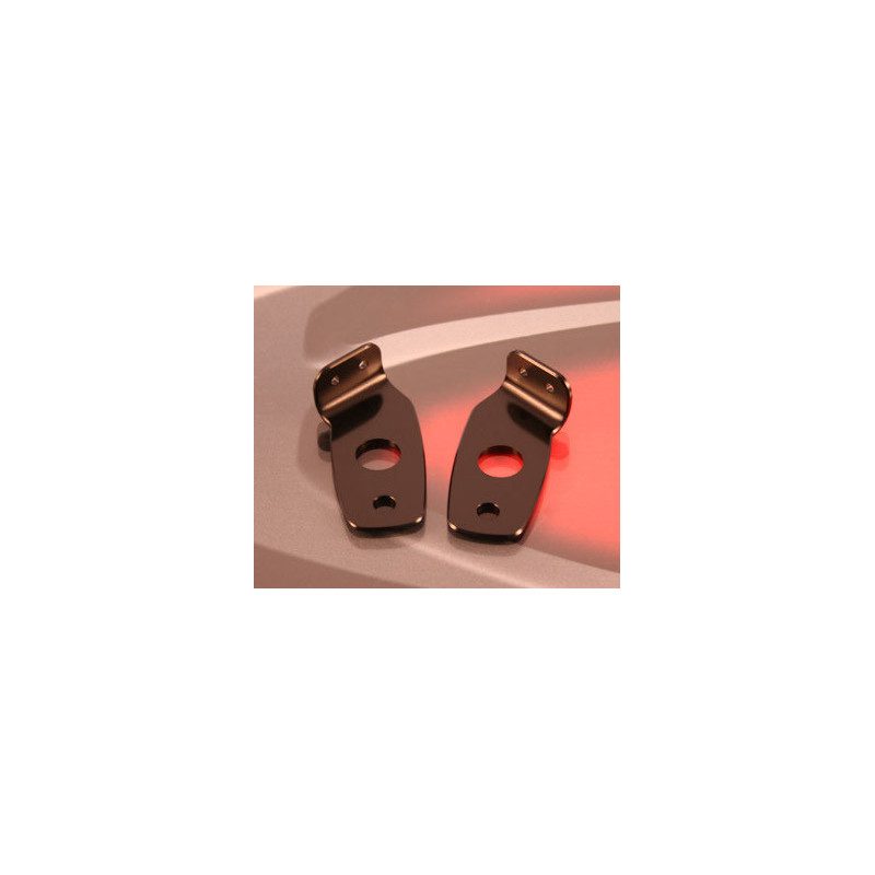 Supports for original Aprilia/BMW indicators lights for licence plate Evotech