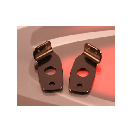 Supports for original Aprilia/BMW indicators lights for licence plate Evotech