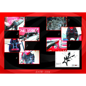 Evotech License plate holder for Aprilia RS 125 08-10