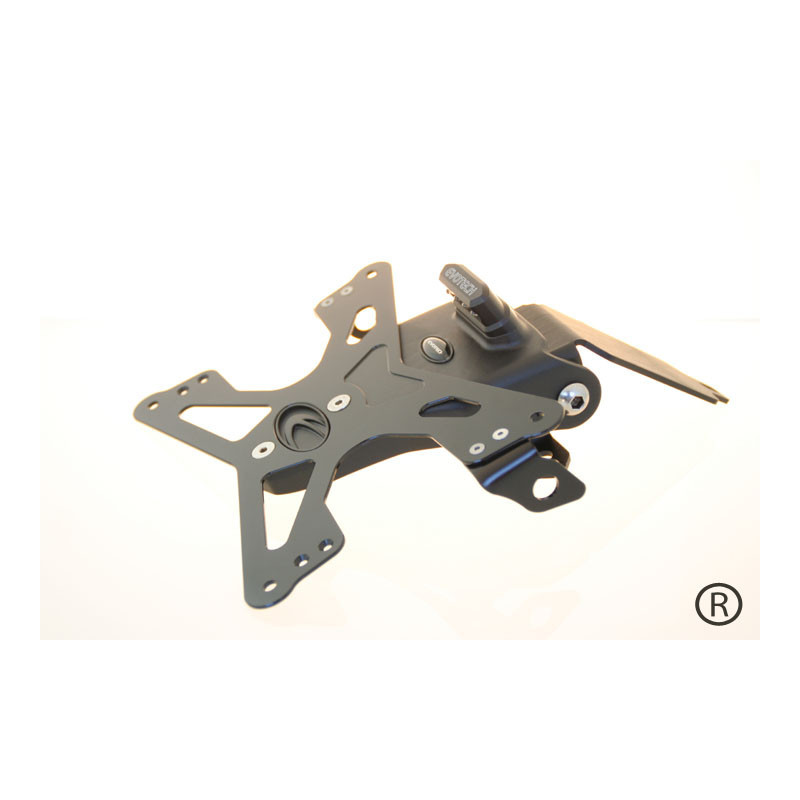 Support de Plaque Réglable Evotech pour Aprilia Shiver 750 07-14 | MotoGM