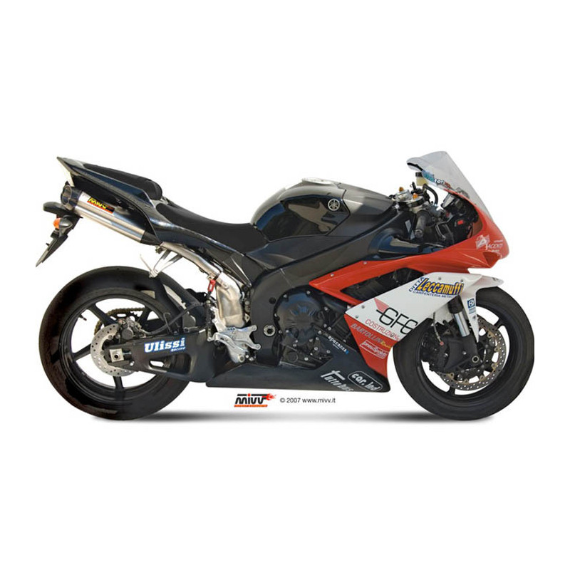 Terminal homologado Mivv Suono acero inoxidable Yamaha R1 07-08
