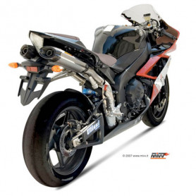 Homologierter Endschalldämpfer Mivv Suono Edelstahl Yamaha R1 07-08