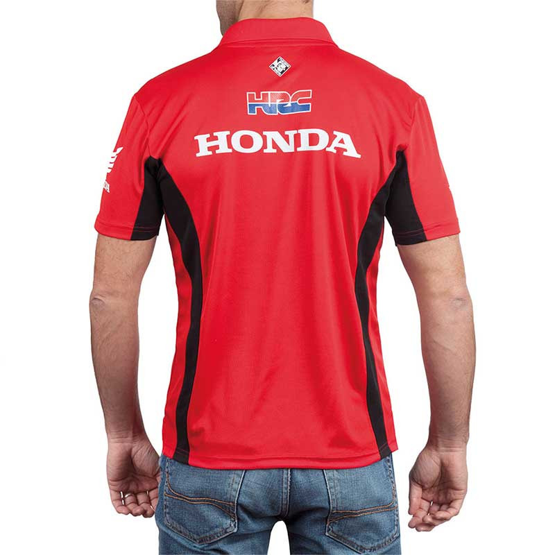 HONDA HRC POLO SHIRT red