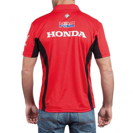 HONDA HRC POLO SHIRT red