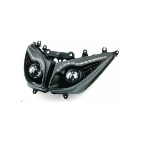 Gruppo ottico homologado BKR con luci Led y poliessoidale para Yamaha T-Max 500 08-11