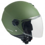 casque jet CMG florence 107A vert mat
