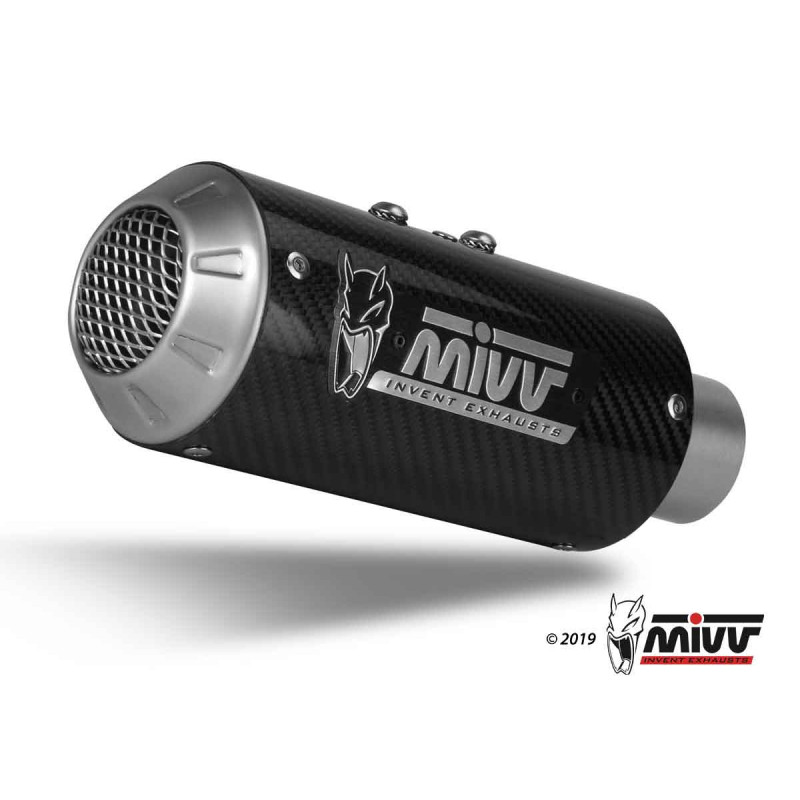 Terminal de escape Mivv MK3 Carbon Yamaha R6 2006-2016 Terminal de escape Mivv MK3 Carbon Yamaha R6 2006-2016