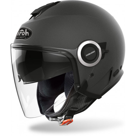 airoh jet helmet helios matt anthracite
