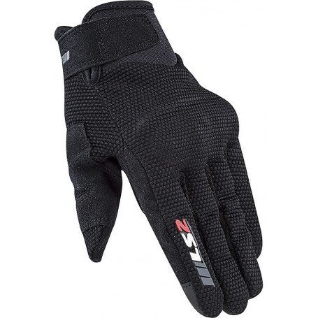 Handschuhe Motorrad tessuto LS2 RAY Lady schwarz | MotoGM