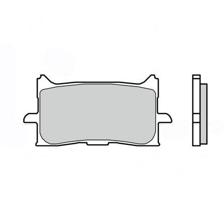 Brake pads brembo red front 07HO62SA Honda Africa Twin 1000, Transalp 750 X-ADV, CB125R, CB300R, CB650R