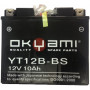 Okyami Battery YT12B-BS 12V 10A