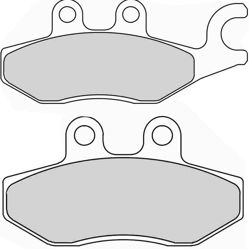 Bremsbelag ferodo FDB2186EF hinten Piaggio Beverly 125-300-350, MP3 125-300-500, X8,X9, MP3 Bremsbelag ferodo FDB2186EF hinten Piaggio Beverly 125-300-350, MP3 125-300-500, X8,X9, MP3
