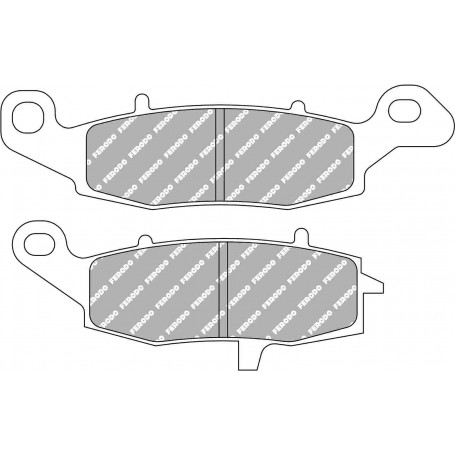 Ferodo brake pads FDB2048EF front Kawasaki Z/750 -06, ER6N -11, Gladuis, V-strom 650, SV 650 03-, V-Strom 1000, GSR 750