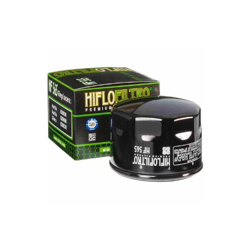 Filtre a huile HIFLO HF565 Aprilia Dorsoduro 750/1200,Shiver 750,Mana 850,Caponord, Gilera GP 800, Moto Guzzi California 1400