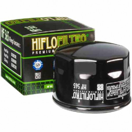 Filtre a huile HIFLO HF565 Aprilia Dorsoduro 750/1200,Shiver 750,Mana 850,Caponord, Gilera GP 800, Moto Guzzi California 1400