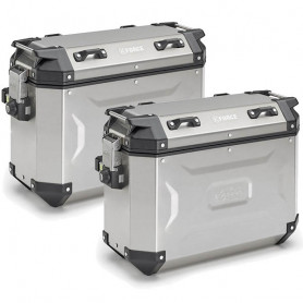 Seitenkoffer-Paar Aluminium Kforce 37 litri Monokey Cam Side | MotoGM