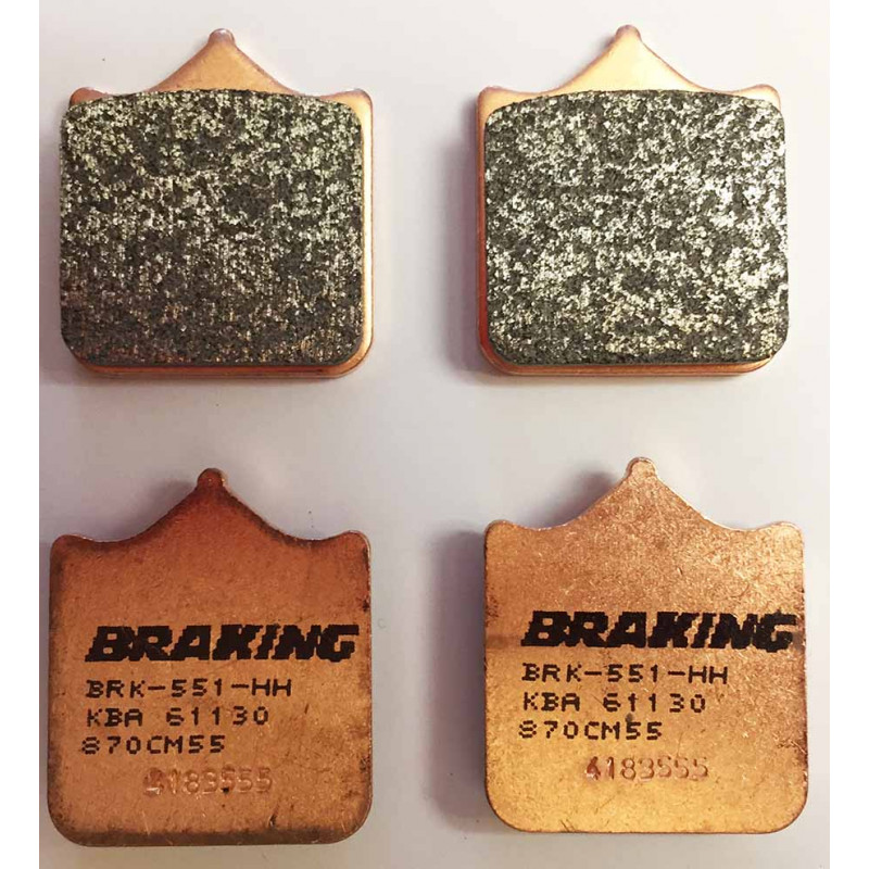 Pastillas de freno Braking CM55 sinterizzate 870CM55 Pastillas de freno Braking CM55 sinterizzate 870CM55
