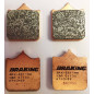 Pastillas de freno Braking CM55 sinterizzate 870CM55 Pastillas de freno Braking CM55 sinterizzate 870CM55
