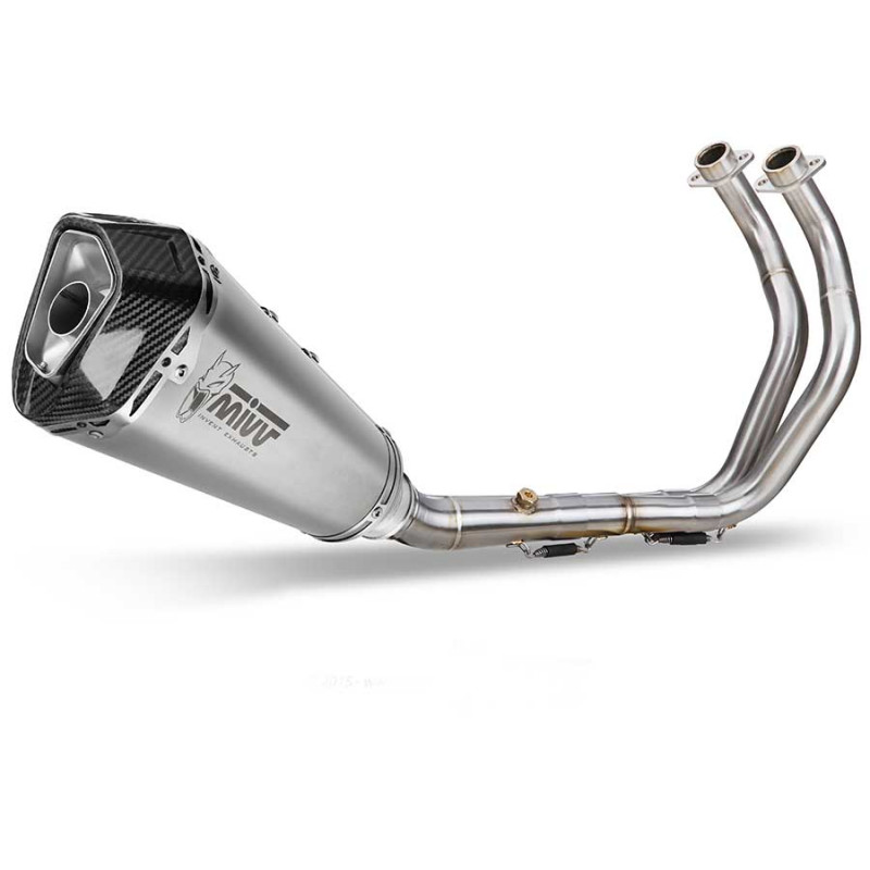 Escape completo Mivv Delta Race acero standard Yamaha MT-07 14-20 homologado Escape completo Mivv Delta Race acero standard Yamaha MT-07 14-20 homologado