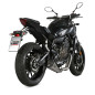 Mivv full exhaust standard Delta Race Steel Yamaha MT-07 14-20 street approved