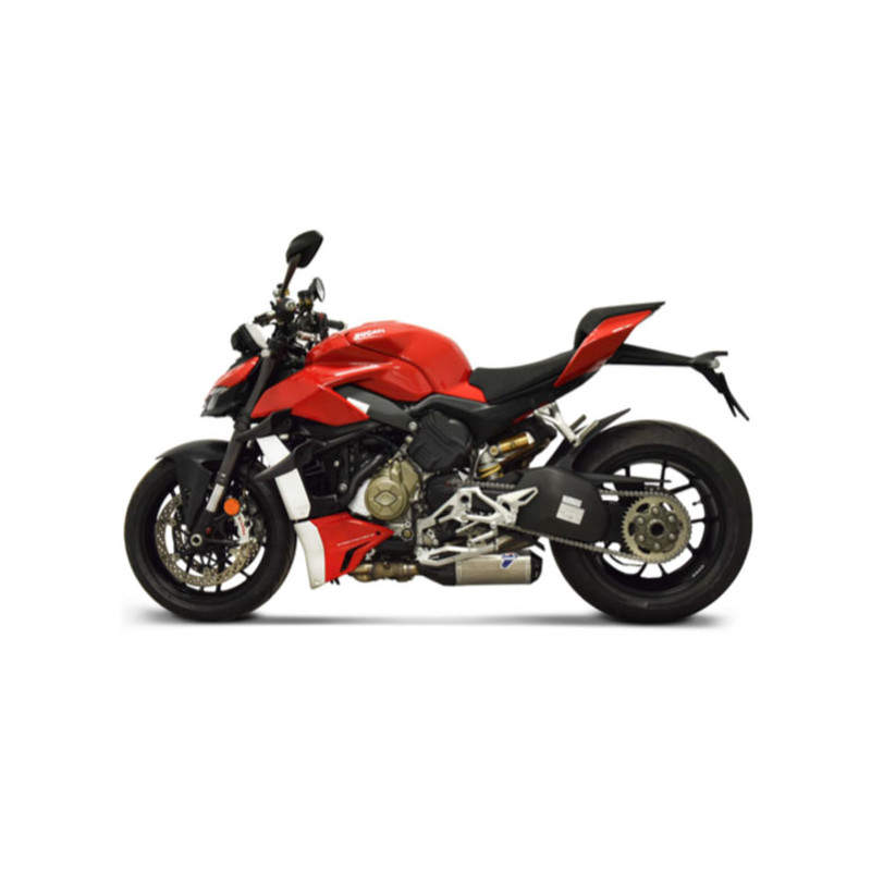 Silenciador de escape Termignoni Ducati Streetfighter V4 2020-, no homologado Silenciador de escape Termignoni Ducati Streetfighter V4 2020-, no homologado