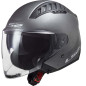 Casco jet LS2 copter titanio opaco Casco jet LS2 copter titanio opaco