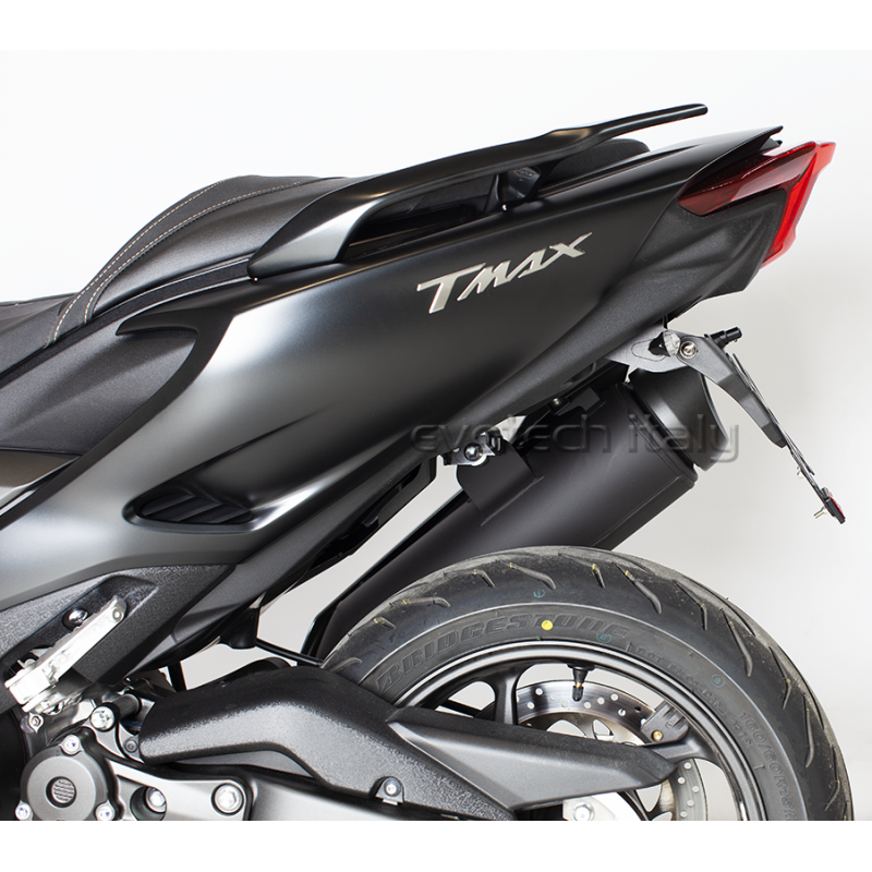 EVOTECH LICENSE PLATE HOLDER FOR Yamaha TMAX 530 17-19, T-MAX 560 20-  ESTR-0224