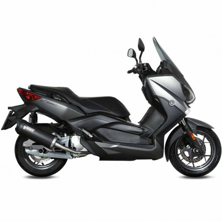 Terminal de escape Mivv Mover negro Yamaha X MAX 125 17-21 | MotoGM
