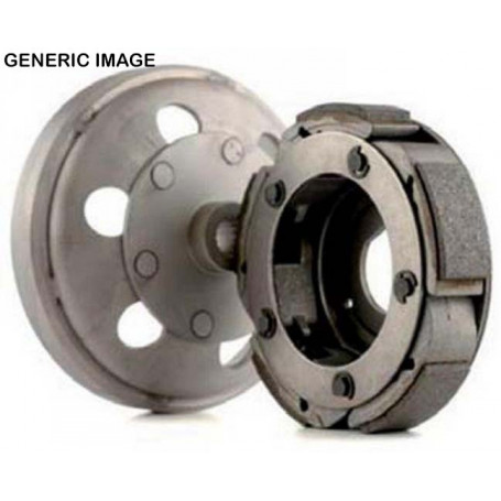 embrayage et cloche Ferodo pour Honda SH 300 07-14, Jazz 250 01-04, Foresight 97-07, Piaggio X9