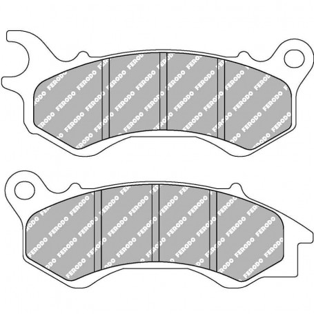 Pastiglia freno Ferodo eco friction per Honda PCX 125/150 10-12, SH 125 mode 2014, Kymco people one 125 2015, peugeot Django