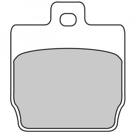 Plaquette de frein arriere ferodo eco friction MBK Nitro, Yamaha Aerox