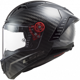 Casco integral LS2 FF805 THUNDER SOLID carbono