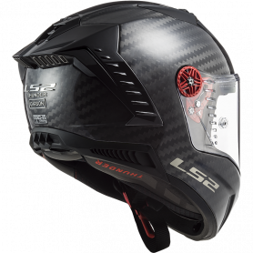 Casco integral LS2 FF805 THUNDER SOLID carbono | MotoGM
