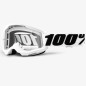 Cross-\/Enduro-Maske MX 100% Strata 2 everest lente transparent