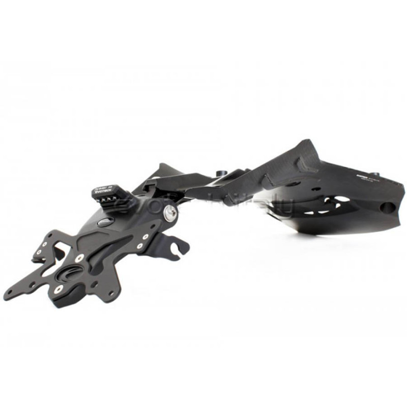 Kennzeichenhalter evotech mit sottocoda für Ducati Multistrada 1200/1260/950 Kennzeichenhalter evotech mit sottocoda für Ducati Multistrada 1200/1260/950