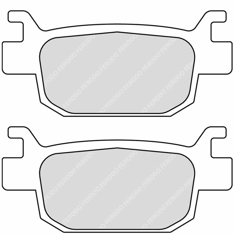 Bremsbelag Ferodo Eco friction hinten Honda SH 125/150 07-13,SH 300 07-20,Forza 250 05-08,Forza 300 2013, Benelli BN30