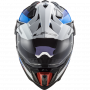 Casco Enduro LS2 MX701 EXPLORER C frontier blu