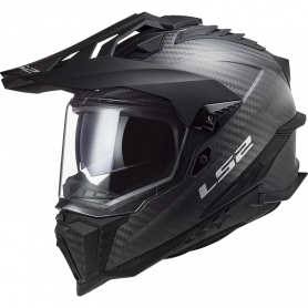 Helm Enduro LS2 MX701 EXPLORER C SOLID CARBON | MotoGM