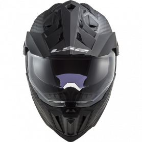 Casque enduro LS2 MX701 EXPLORER C SOLID CARBON