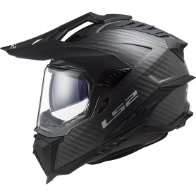 Helm Enduro LS2 MX701 EXPLORER C SOLID CARBON | MotoGM