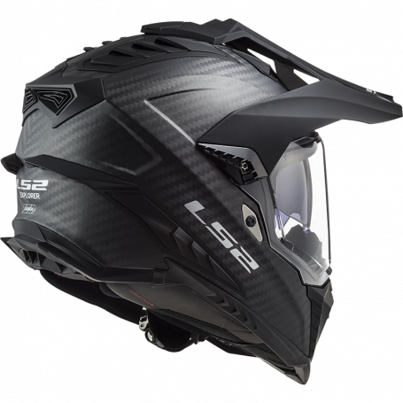 MX helmet LS2 MX701 EXPLORER C SOLID CARBON
