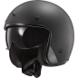 Jet helmet OF601 LS2 BOB SOLID matt black Jet helmet OF601 LS2 BOB SOLID matt black