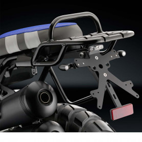 Kennzeichenhalter verstellbar Rizoma mit Licht Kennzeichen led + stop un… | MotoGM