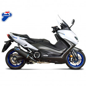 Escape completo Racing titanio carbono Termignoni Yamaha T-MAX … | MotoGM