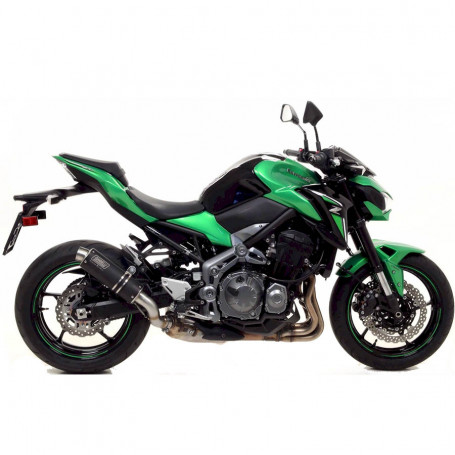 Terminale Giannelli X-Pro Black per Kawasaki Z900 2017-2019