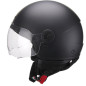 Casque jet CGM 109A Globo Mono noire mat Casque jet CGM 109A Globo Mono noire mat